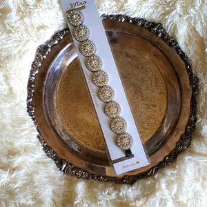 Miro handmade crystal headband